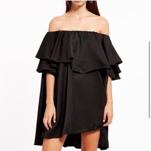 MLM x Free People Black Madison Dress